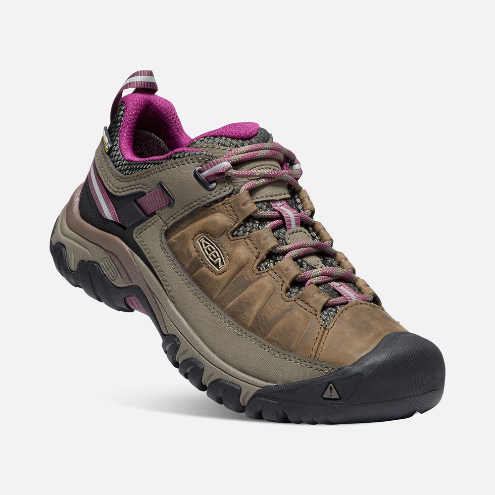 Keen Outdoor Ayakkabı Kadın Kahverengi - Targhee Iii Waterproof - Türkiye QNFV68570